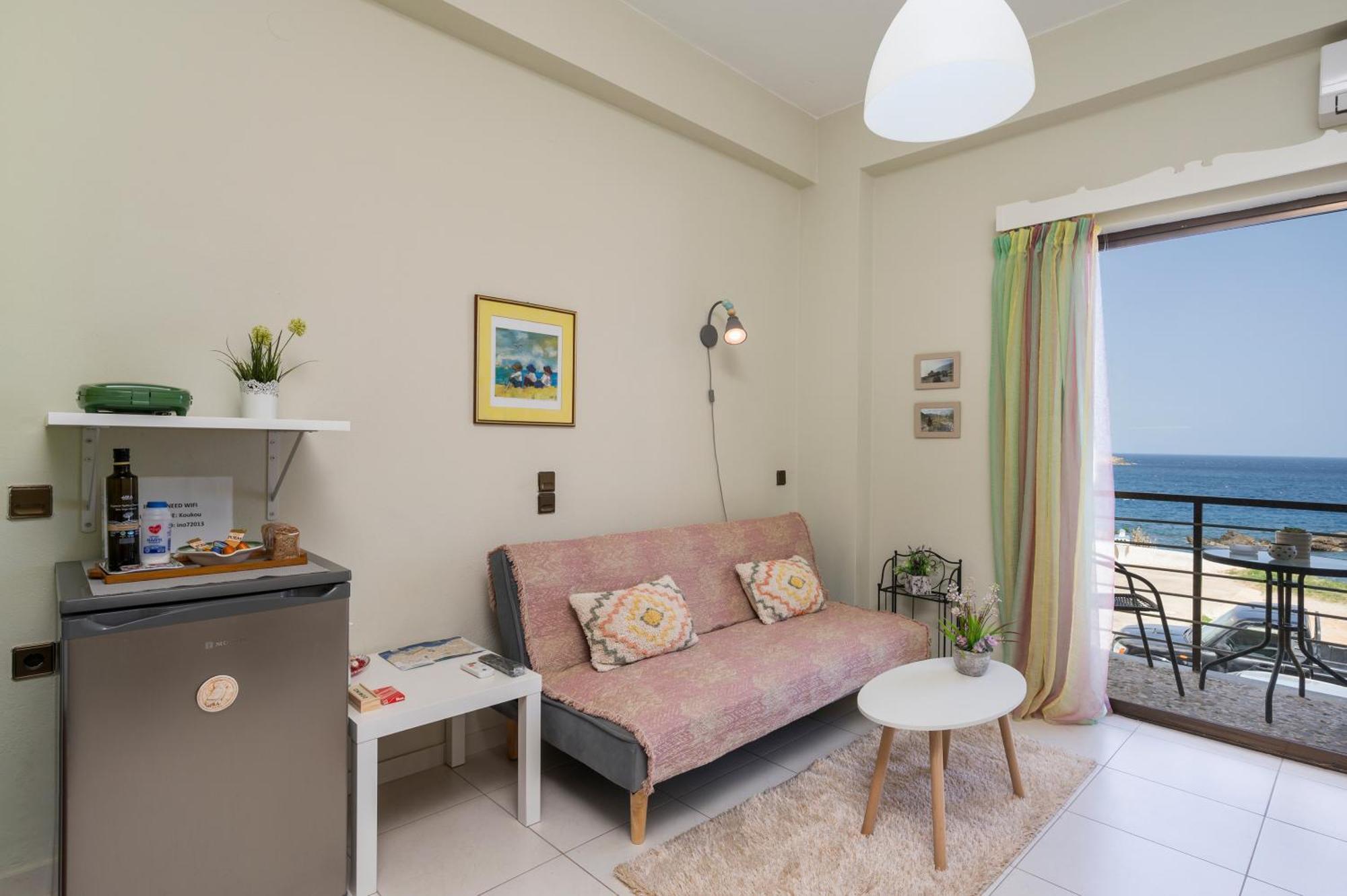 Elita Beachfront Chania  Bagian luar foto