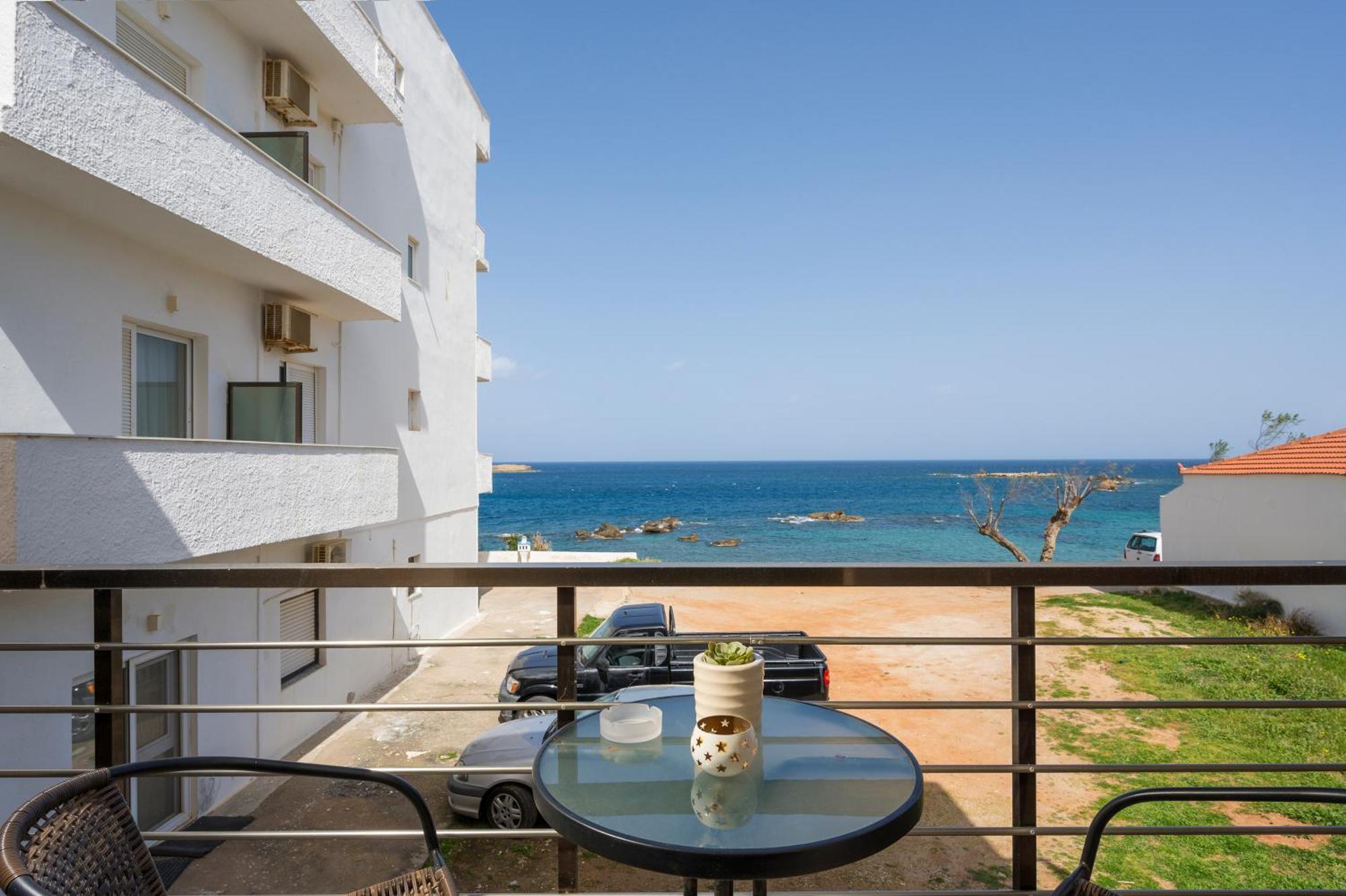 Elita Beachfront Chania  Bagian luar foto