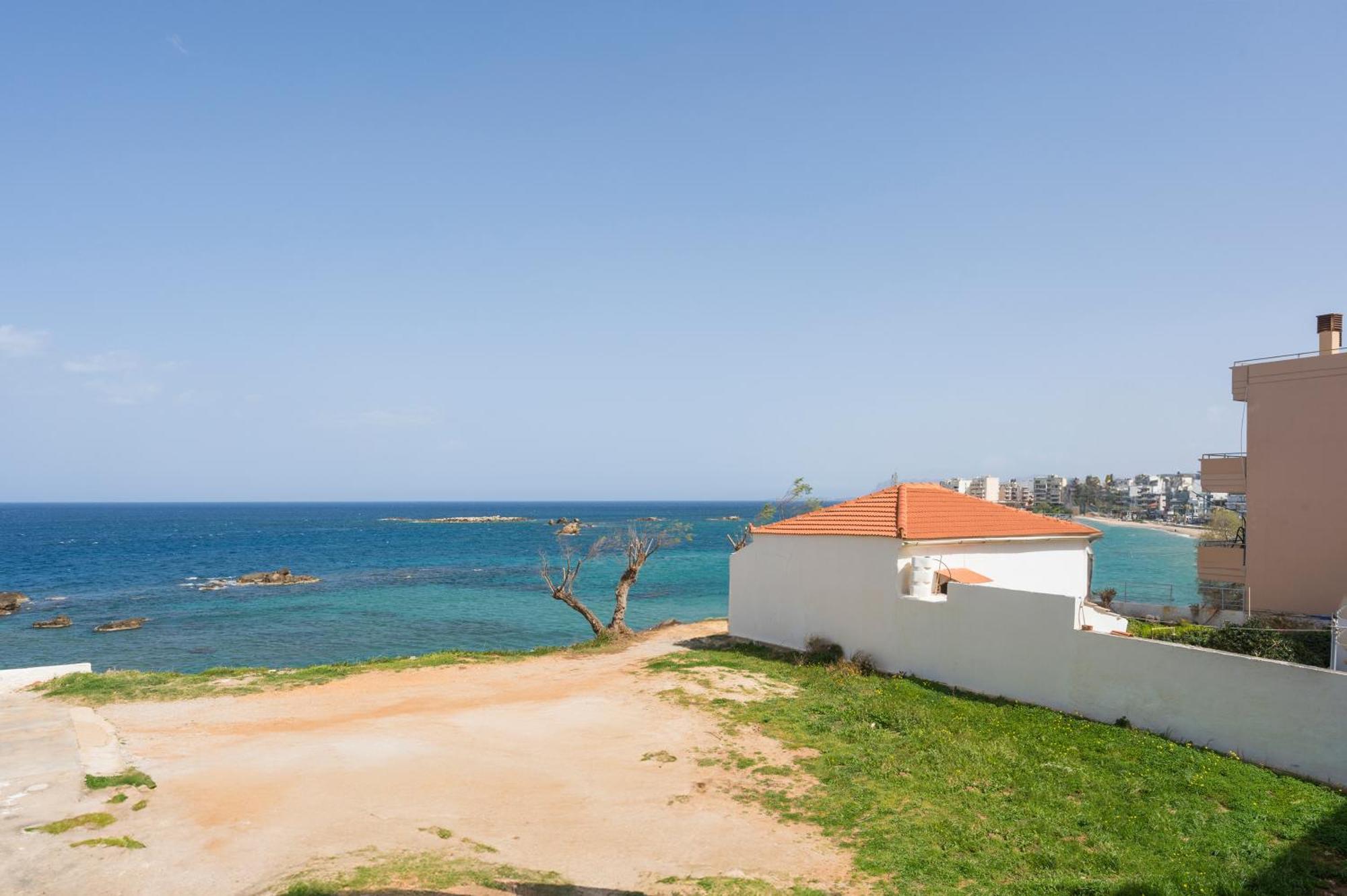 Elita Beachfront Chania  Bagian luar foto