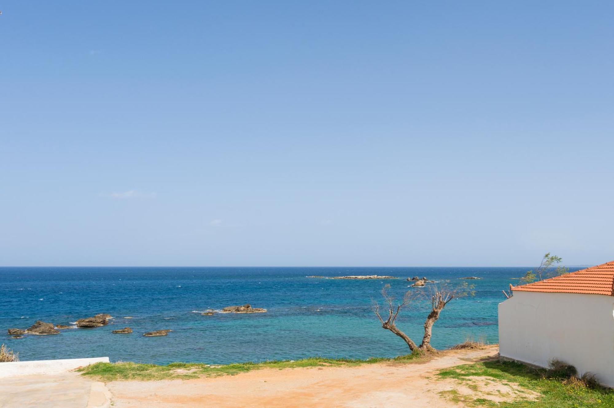 Elita Beachfront Chania  Bagian luar foto