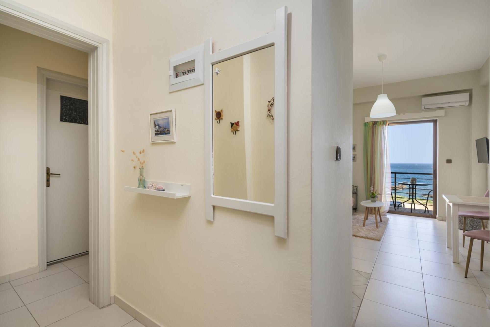 Elita Beachfront Chania  Bagian luar foto