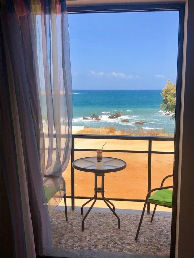 Elita Beachfront Chania  Bagian luar foto